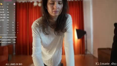 Marie online show from 17, 5, 2026