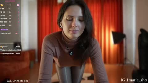 Marie online show from 18, 5, 2026