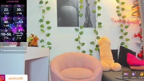 Snapshot of abril_ricci chatting on 10, 1, 2025 Abril  online show from 10, 1, 2025