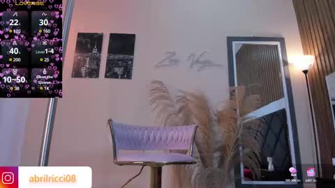 Snapshot of abril_ricci chatting on 25, 2, 2025 Abril  online show from 25, 2, 2025