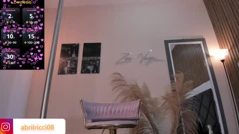 Snapshot of abril_ricci chatting on 28, 2, 2025 Abril  online show from 28, 2, 2025