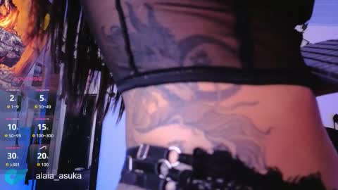 Snapshot of alaia_asuka chatting on 9, 3, 2026 Alaia online show from 9, 3, 2026