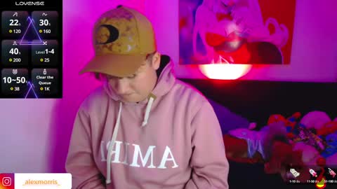 Snapshot of alexxxmorris chatting on 10, 1, 2025 ALEXXX MORRIS online show from 10, 1, 2025