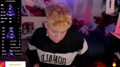 Snapshot of alexxxmorris chatting on 4, 10, 2025 ALEXXX MORRIS online show from 4, 10, 2025