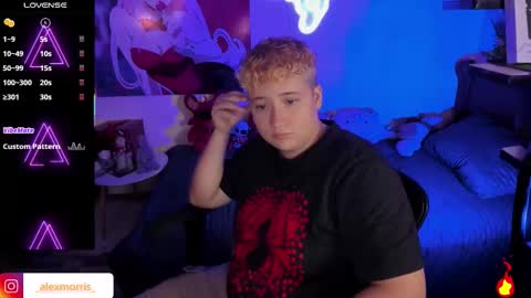 Snapshot of alexxxmorris chatting on 9, 10, 2025 ALEXXX MORRIS online show from 9, 10, 2025
