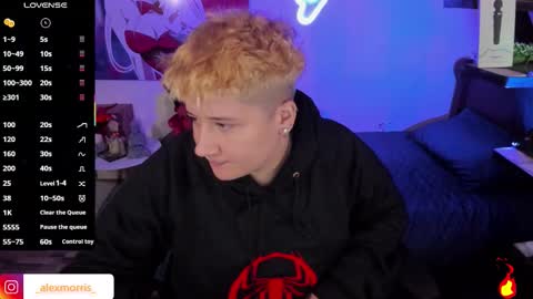 Snapshot of alexxxmorris chatting on 10, 10, 2025 ALEXXX MORRIS online show from 10, 10, 2025