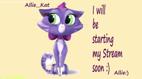 Snapshot of allie__kat chatting on 4, 7, 2026 Allie online show from 4, 7, 2026