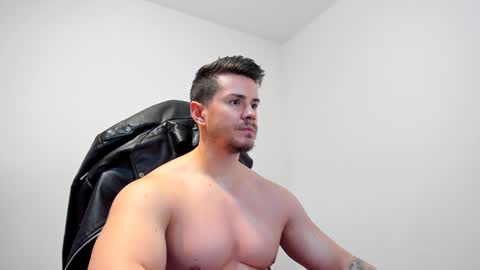 Snapshot of alphagodleatherking92 chatting on 7, 1, 2025 LeatherMaster online show from 7, 1, 2025