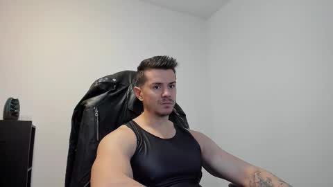 Snapshot of alphagodleatherking92 chatting on 3, 10, 2025 LeatherMaster online show from 3, 10, 2025