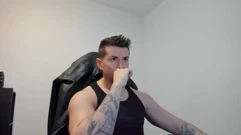 Snapshot of alphagodleatherking92 chatting on 7, 10, 2025 LeatherMaster online show from 7, 10, 2025