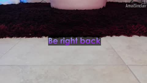 Amai  Sinclair  online show from 13, 9, 2025