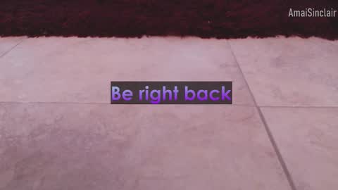 Amai  Sinclair  online show from 31, 10, 2025