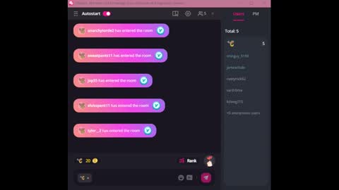 Snapshot of amirime chatting on 24, 2, 2025 Aulani 3 online show from 24, 2, 2025