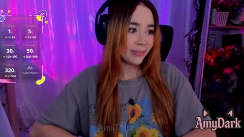 Snapshot of amydarkk chatting on 13, 10, 2025 Amy online show from 13, 10, 2025