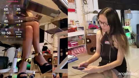 Snapshot of angelinasia chatting on 5, 3, 2026 Angel online show from 5, 3, 2026