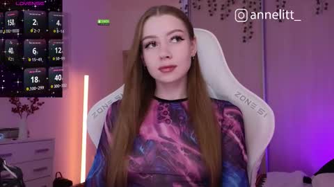 Snapshot of annelitt chatting on 21, 12, 2025 annelitt online show from 21, 12, 2025