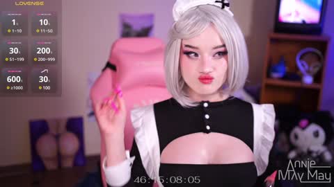 Snapshot of annie_may_may chatting on 24, 1, 2025 Annie May   online show from 24, 1, 2025