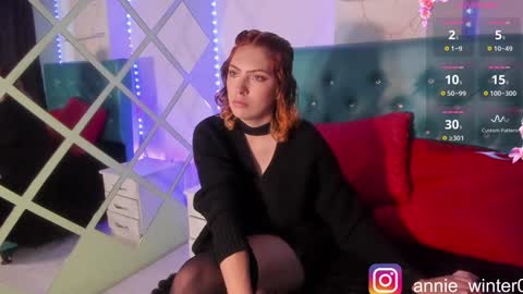 Snapshot of annie_winter1 chatting on 25, 1, 2025 Annie online show from 25, 1, 2025