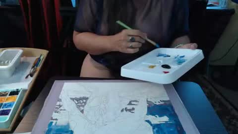 Snapshot of artsy_bubble chatting on 21, 6, 2026 Barb Ross online show from 21, 6, 2026