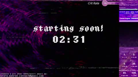 Aurora  Aura online show from 14, 12, 2024