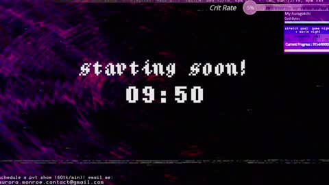 Aurora  Aura online show from 15, 12, 2024