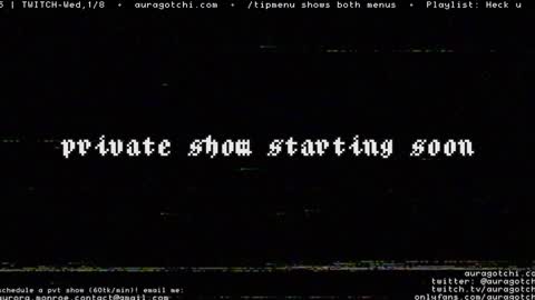 Aurora  Aura online show from 4, 1, 2025