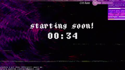 Aurora  Aura online show from 11, 1, 2025
