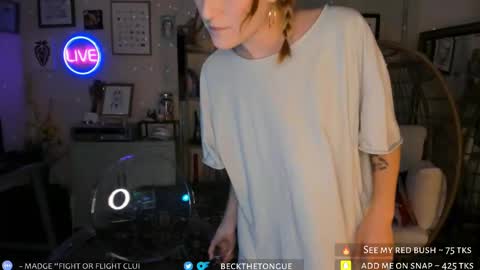 Beck the tongue online show from 18, 9, 2025