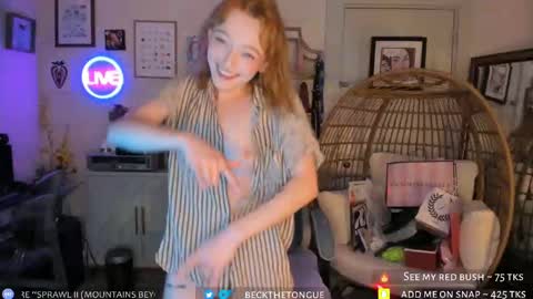 Beck the tongue online show from 9, 10, 2025