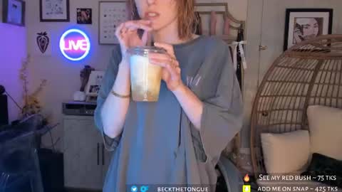 Snapshot of beckthetongue chatting on 1, 8, 2026 Beck the tongue online show from 1, 8, 2026