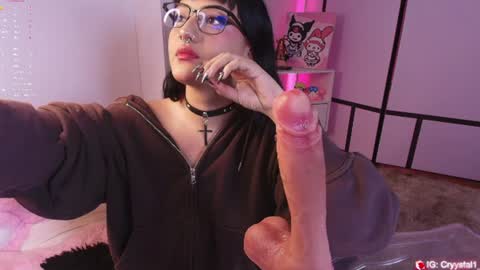 Snapshot of black_cryystal chatting on 29, 7, 2026 Crystal3 online show from 29, 7, 2026