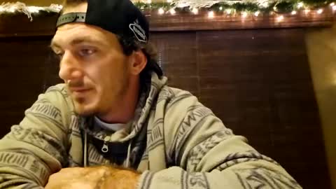 Snapshot of bluecollarfck chatting on 22, 12, 2024 Dominick Wyte online show from 22, 12, 2024