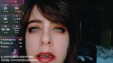 Bobbi Valentine online show from 2, 12, 2025