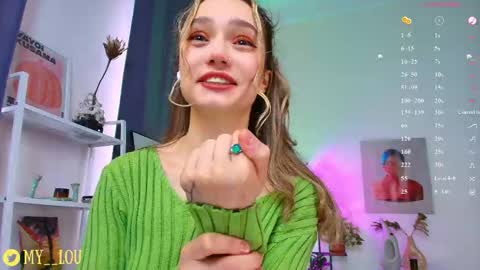 Snapshot of breeding_material chatting on 15, 5, 2026 Ashley Dolce and Lou online show from 15, 5, 2026