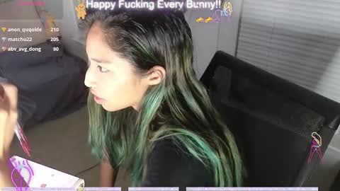 Snapshot of bunnycheekz chatting on 3, 12, 2024 Tokki bunny online show from 3, 12, 2024