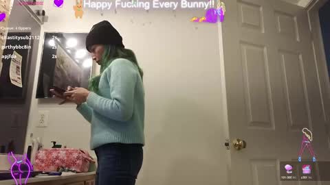 Snapshot of bunnycheekz chatting on 22, 1, 2025 Tokki bunny online show from 22, 1, 2025