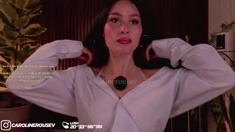 Snapshot of carolinerousev chatting on 3, 6, 2026 carol online show from 3, 6, 2026