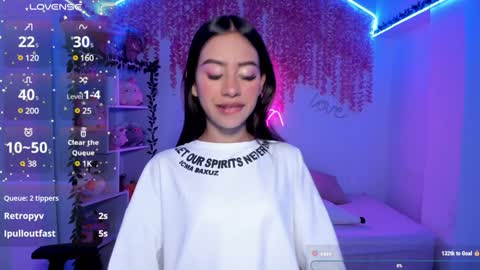 Snapshot of cat_kitty18 chatting on 22, 1, 2025 Lorena Saenz online show from 22, 1, 2025