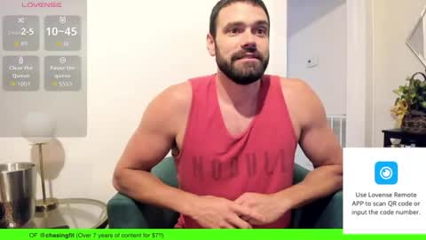 Snapshot of chasemason20 chatting on 17, 7, 2026 Onlyfans chasingfit Instagram the arguer Twitter chasingfitOF online show from 17, 7, 2026