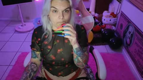 Snapshot of cherryb0mbb0mb chatting on 31, 1, 2025 CherryBombBomb online show from 31, 1, 2025