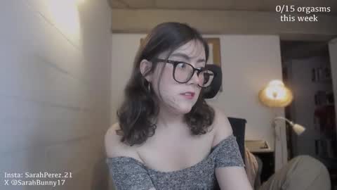 Snapshot of cherrybunny21 chatting on 30, 10, 2025 Sarah Prez online show from 30, 10, 2025