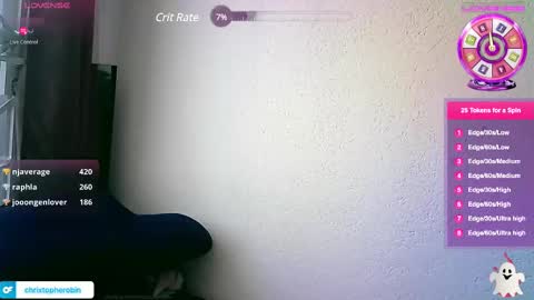 Chrixtopherobin online show from 10, 3, 2025