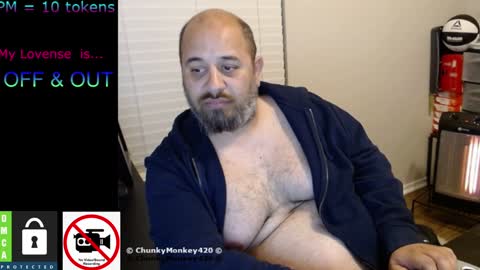 Snapshot of chunkymonkey420 chatting on 2, 2, 2025 Spencer Smokey Bear online show from 2, 2, 2025