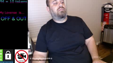 Snapshot of chunkymonkey420 chatting on 10, 2, 2025 Spencer Smokey Bear online show from 10, 2, 2025