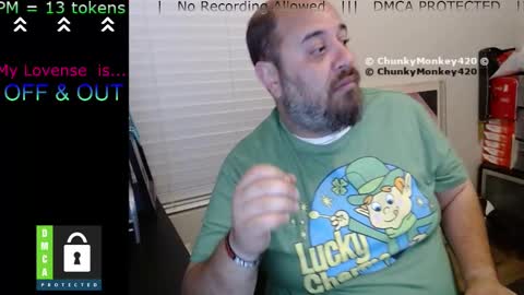 Snapshot of chunkymonkey420 chatting on 10, 3, 2025 Spencer Smokey Bear online show from 10, 3, 2025