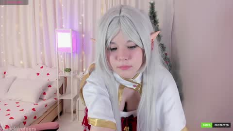 Snapshot of clairefaers chatting on 22, 12, 2024 Claire Faers online show from 22, 12, 2024