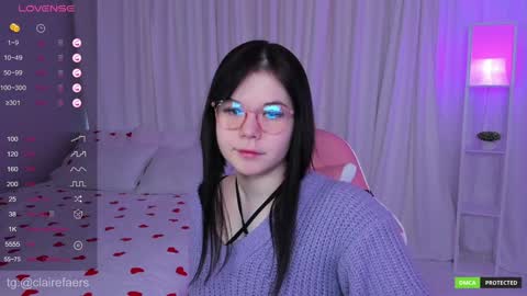 Snapshot of clairefaers chatting on 15, 1, 2025 Claire Faers online show from 15, 1, 2025