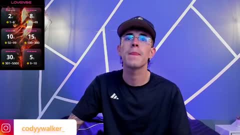 Snapshot of codyywalker chatting on 22, 4, 2026 Cody Walker online show from 22, 4, 2026