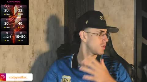 Snapshot of codyywalker chatting on 18, 5, 2026 Cody Walker online show from 18, 5, 2026