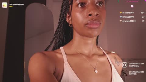 Snapshot of connie_west0 chatting on 9, 1, 2025 independent model online show from 9, 1, 2025